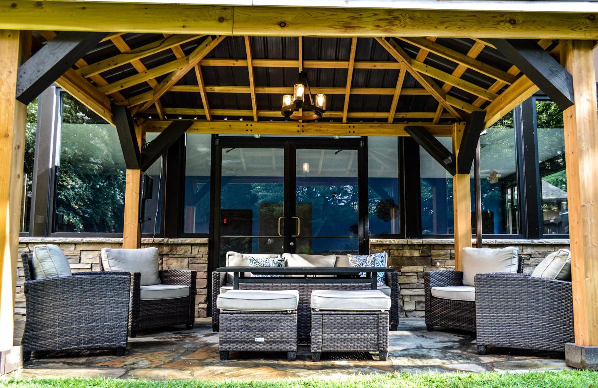 The Lodge At Флэт-Рок Экстерьер фото